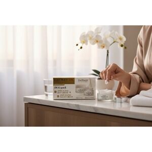 Delfanti MILANO  Duo Pack Anti Aging Collagen 24K Day + Night Creams BRAND NEW